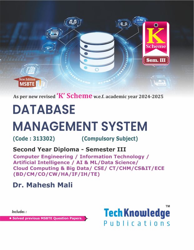 Database Management System – Techknowledge Publications