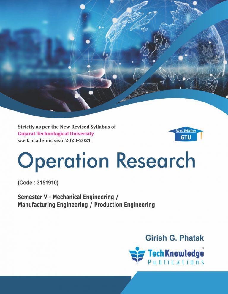 Operation Research Techknowledge Publications