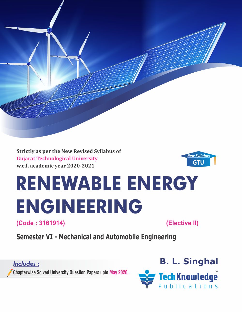 Renewable Energy Engineering Techknowledge Publications