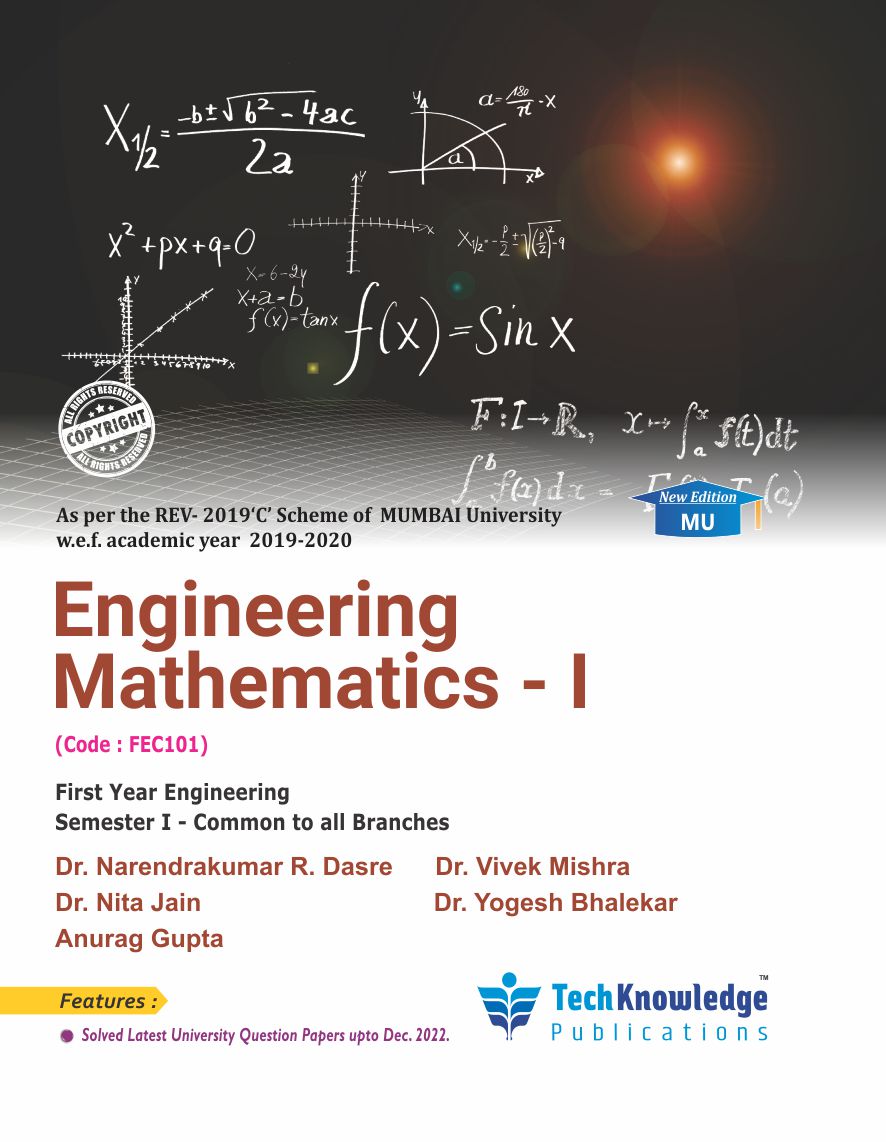 Engineering Mathematics – I – Techknowledge Publications