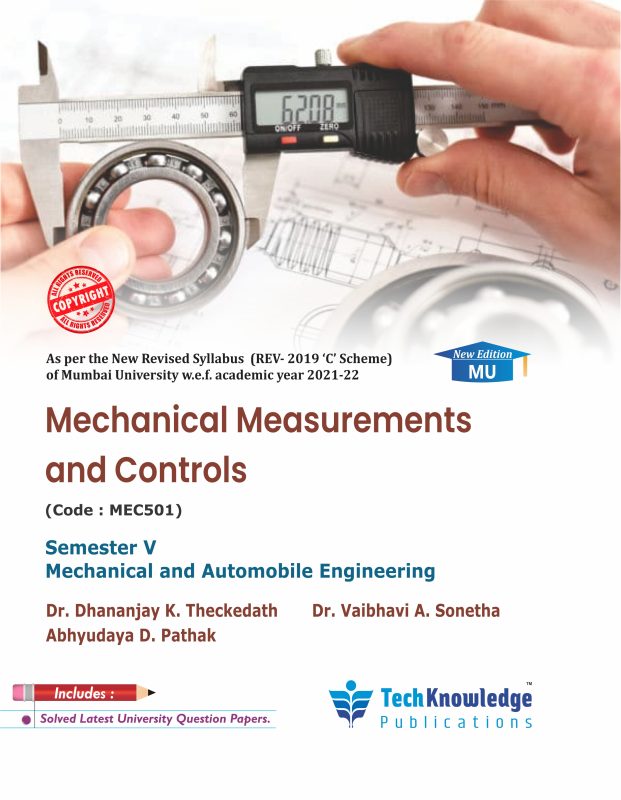 Mechanical measurements and control – Techknowledge Publications