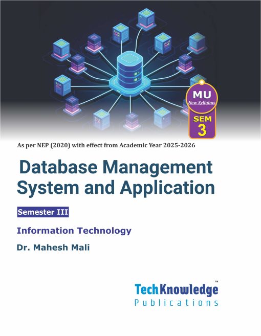 Database Management System and Application – Techknowledge Publications