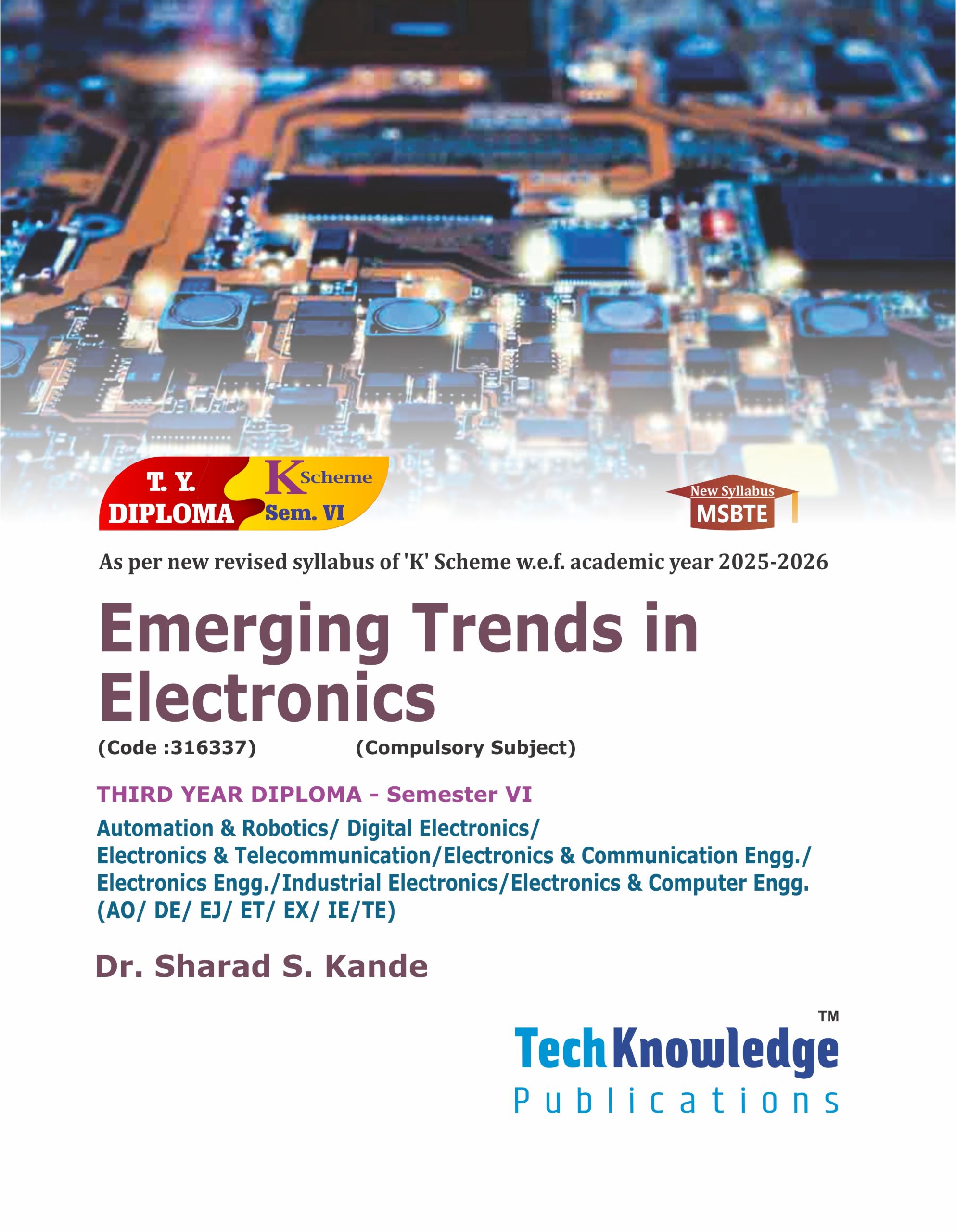 Emerging Trends in Electronics (MDE177A)