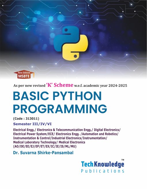 Basic Python Programming – Techknowledge Publications